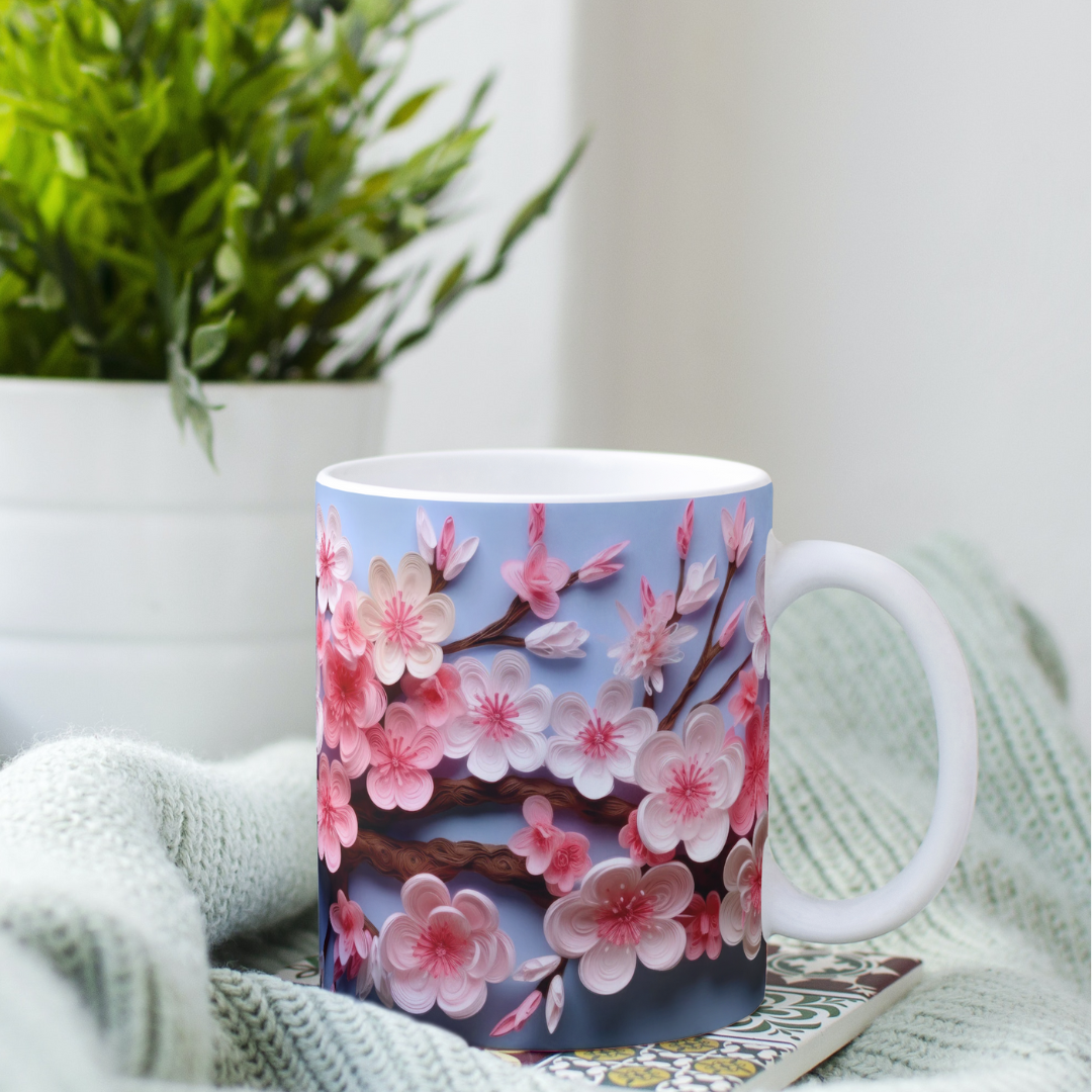 Floral mugs that pop