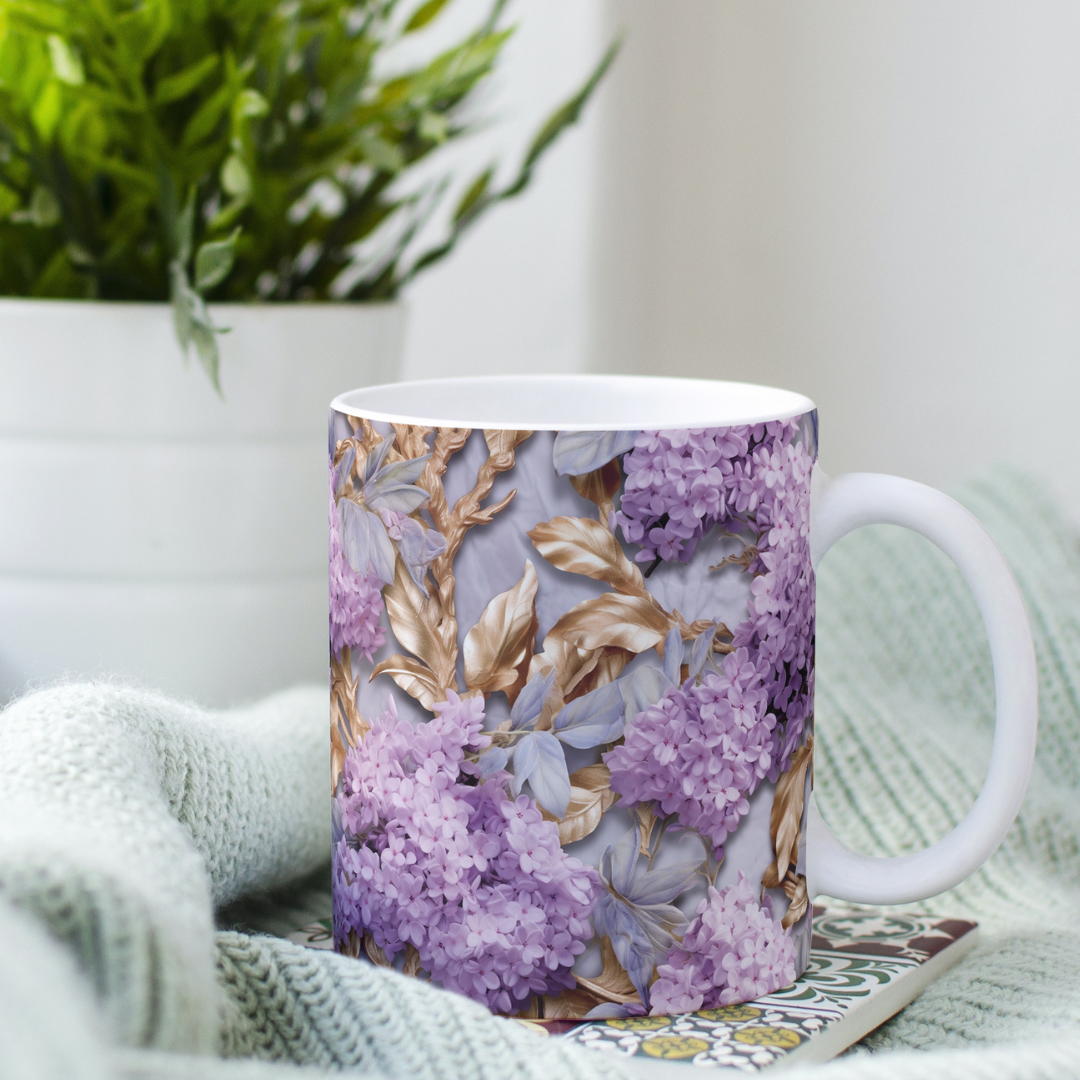Floral mugs that pop